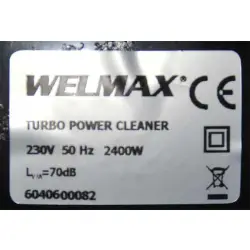 odkurzacz pioracy wodny turbo cleaner 2400 w